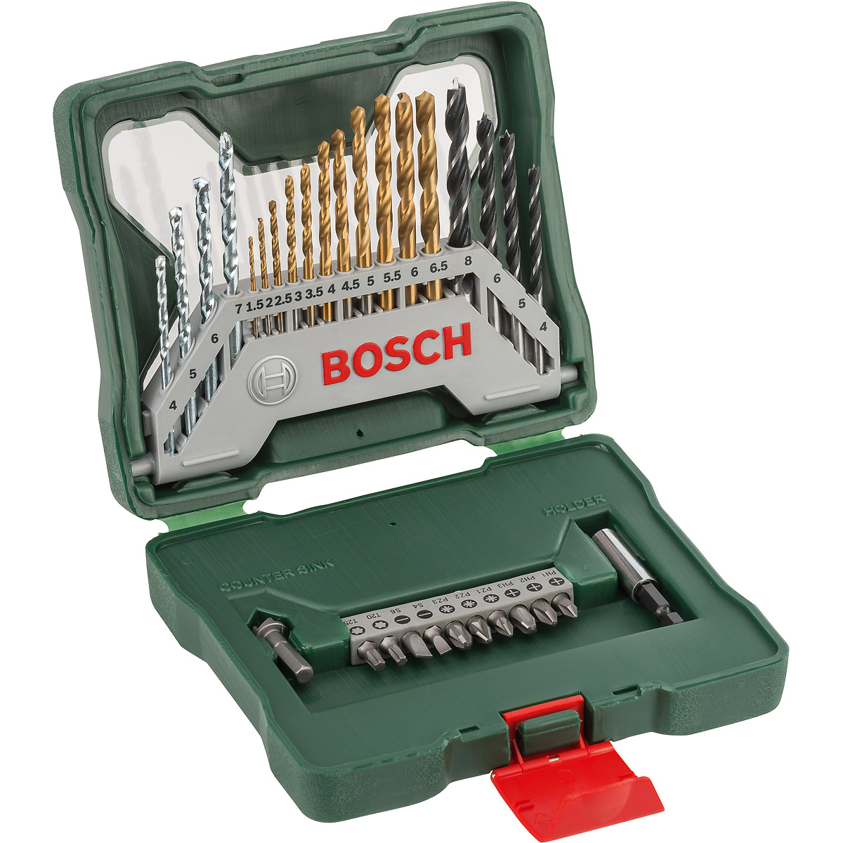 Bosch X-Line-Titanium Bohrer- und Schrauber-Set, 30-teilig