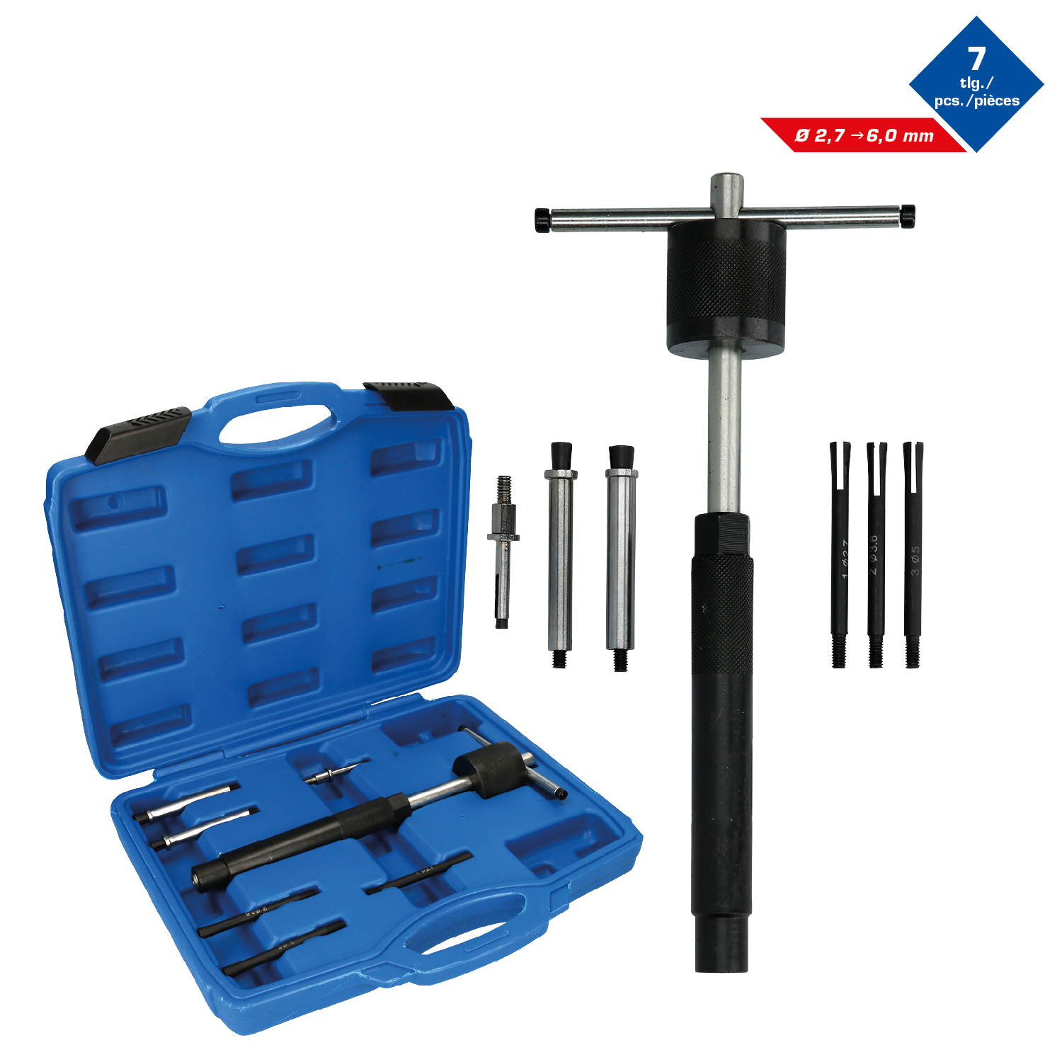 Brilliant Tools Glühkerzen-Werkzeug-Satz, 7-tlg - BT561010
