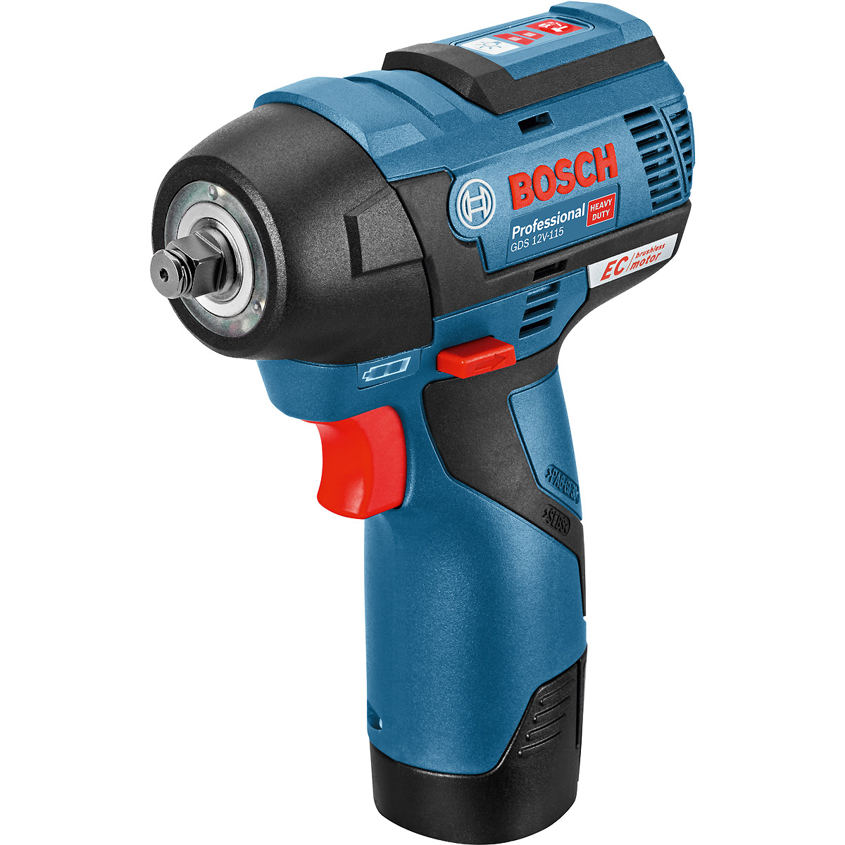 Bosch Akku-Drehschlagschrauber GDS 12V-115, mit 2 x 3.0 Ah Li-Ion Akku, L-BOXX