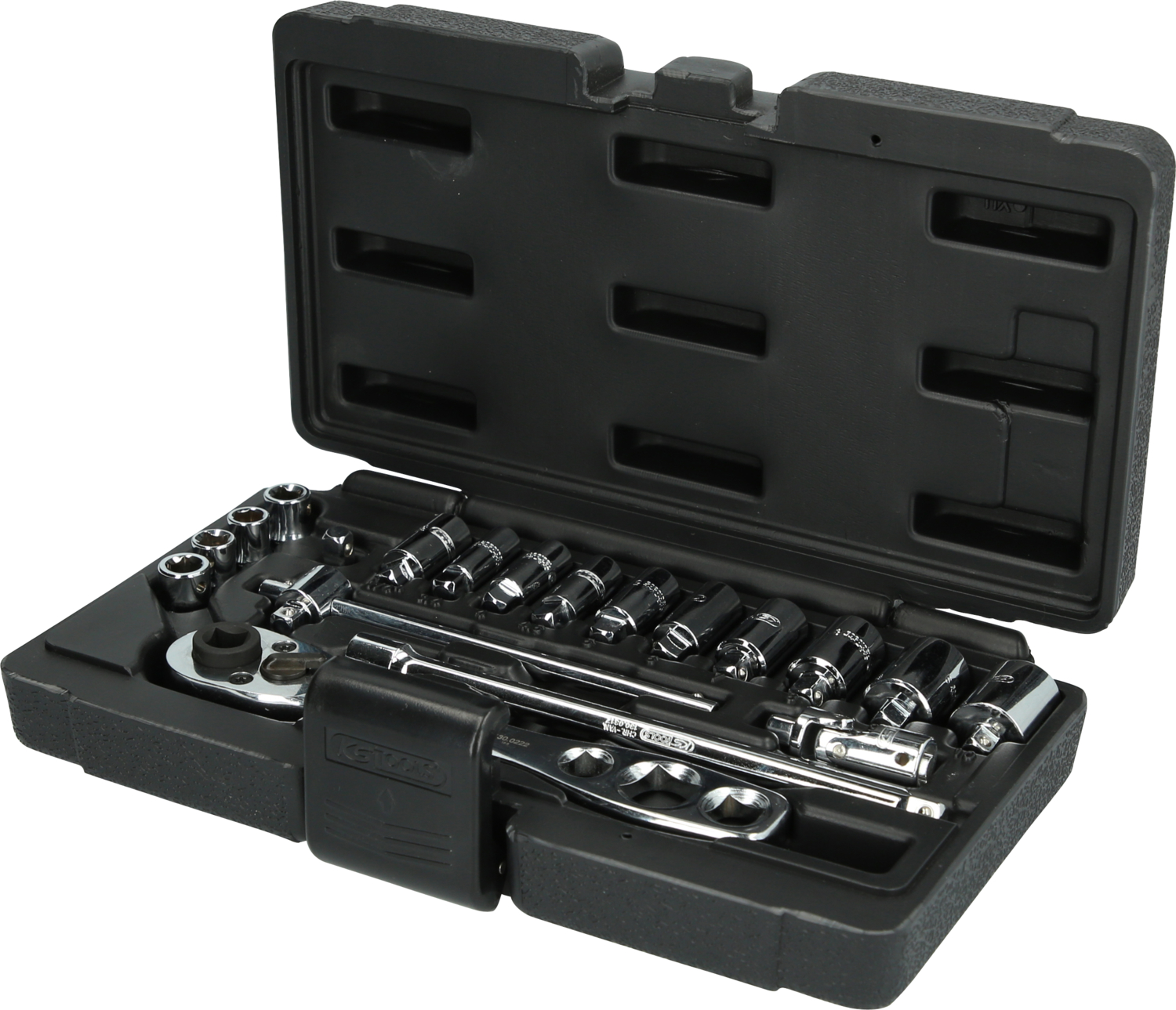 KS Tools Kälte-Klima-Steckschlüssel-Satz, 19-tlg