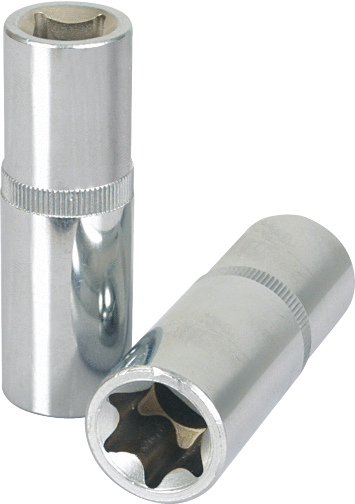 KS Tools 1/4" CHROMEplus Torx-E-Stecknuss, lang