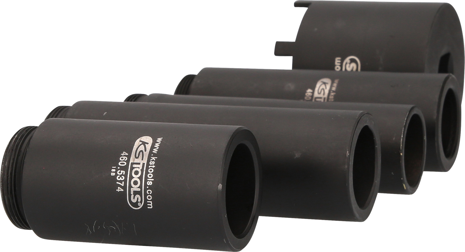KS Tools Nutmuttern-Schlüssel-Satz mit 4 Führungsrohren für Mercedes, Ø 63 mm , 5-tlg