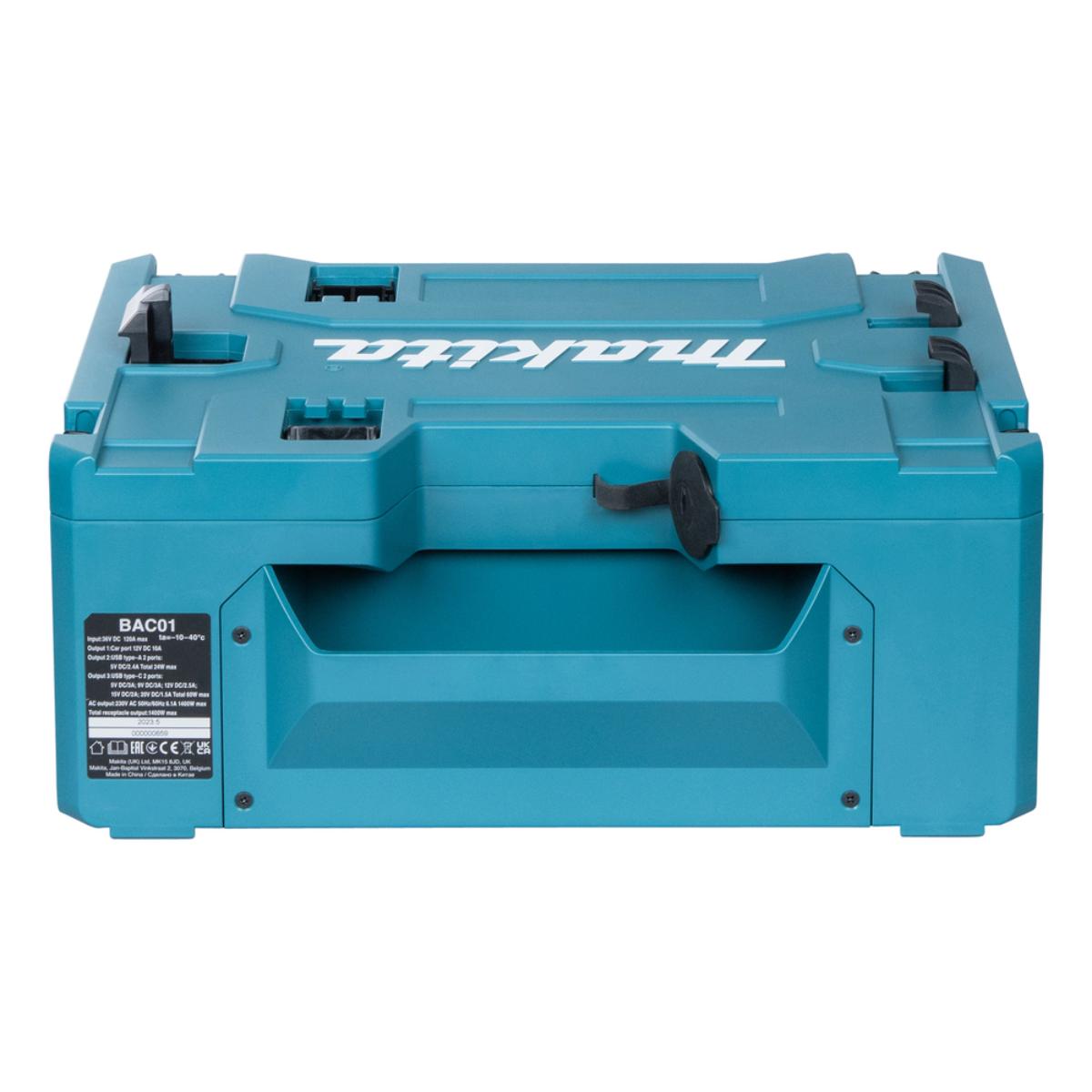 Makita Stromwandler MAKPAC 1.400 W - 230V - 12V - BAC01