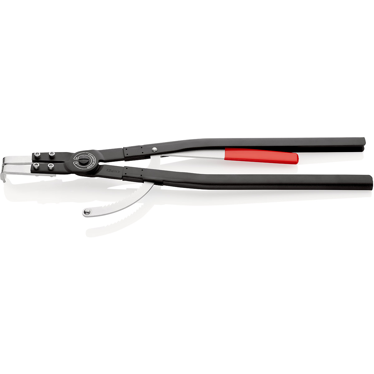 KNIPEX Sicherungsringzange pulverbeschichtet angewinkelt