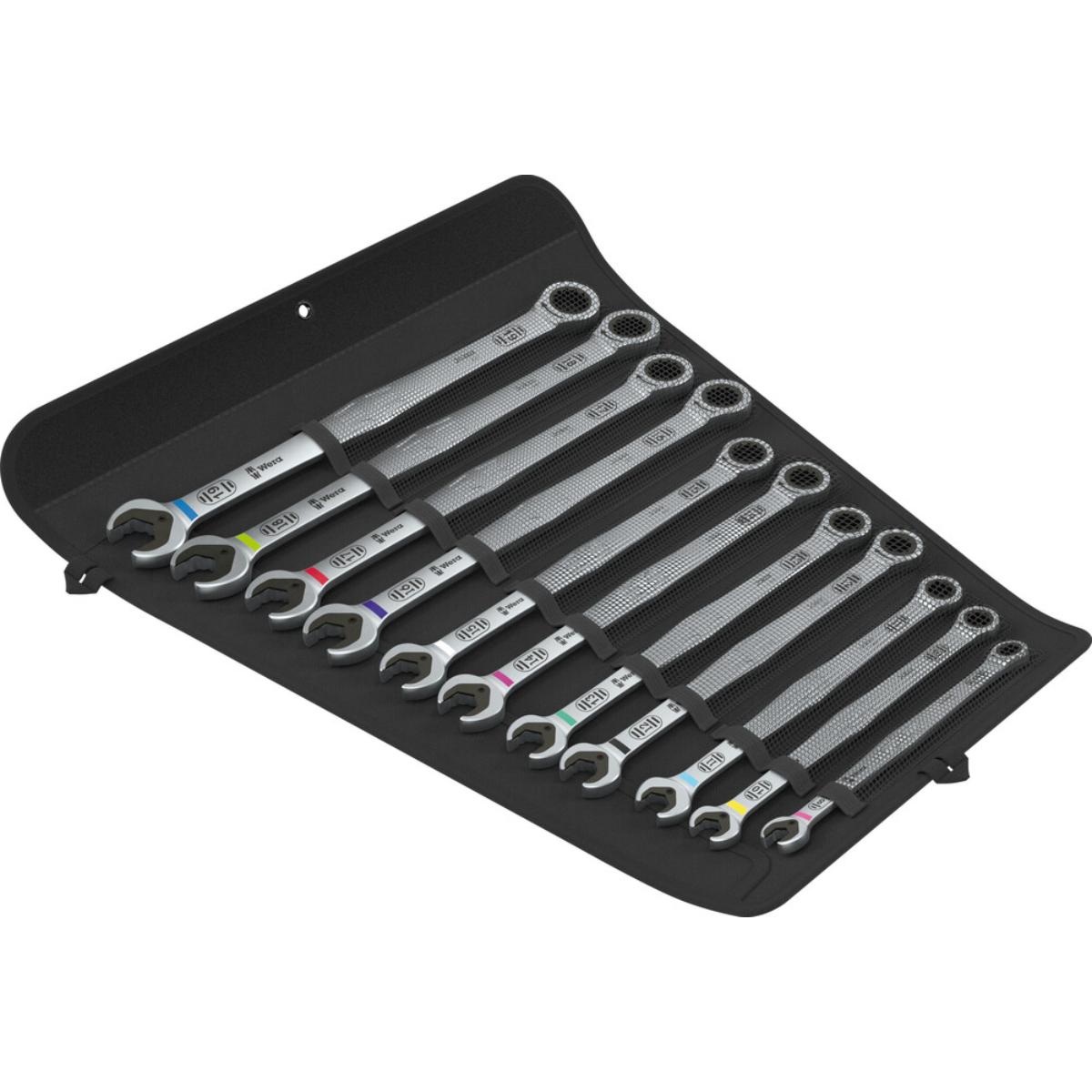 Wera 6007 Joker 11-stelliges Set Maul-Ringratschenschlüssel-Satz