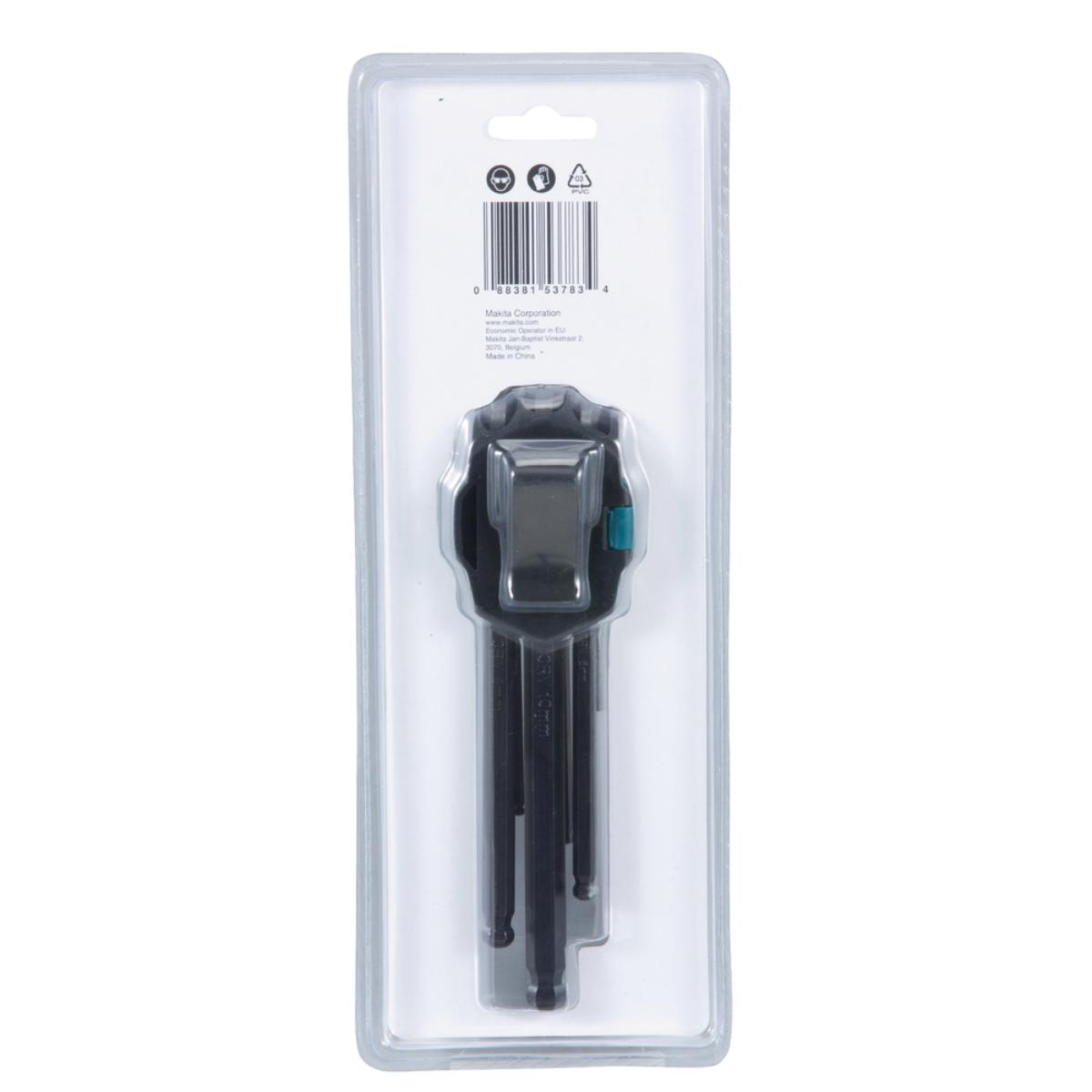 Makita Innensechskantschlüssel 9-teiliges Set, Ø 1.5-10 mm