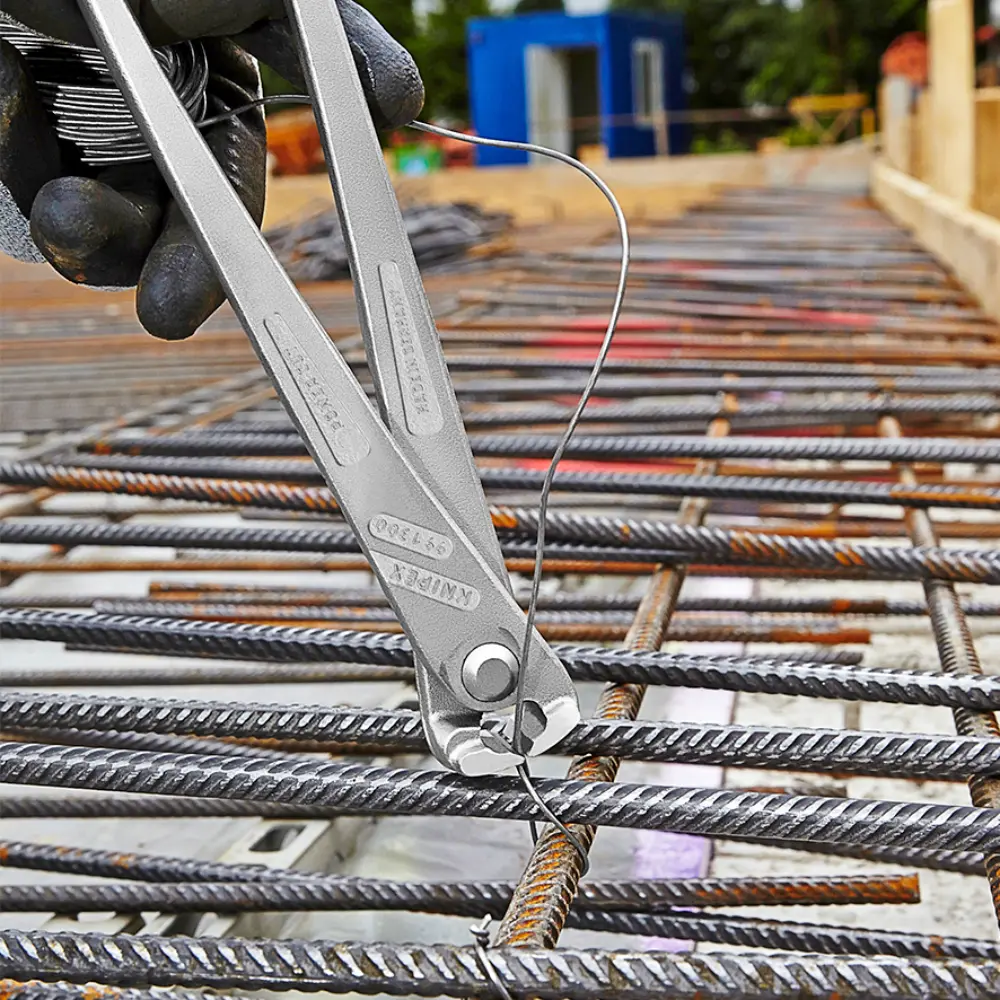 KNIPEX Kraft-Monierzange hochübersetzt glanzverzinkt 300 mm