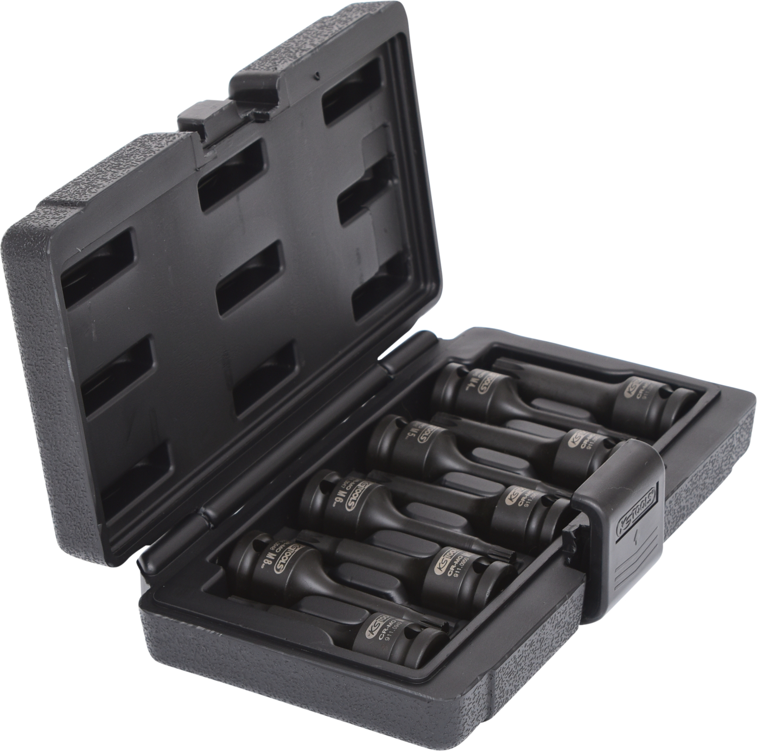 KS Tools 1/2" Kraft-Bit-Stecknuss-Satz Vielzahn, 9-tlg