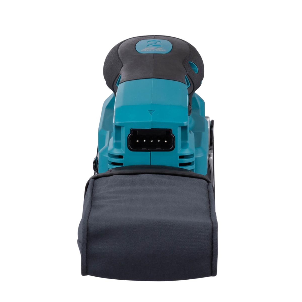 Makita Akku-Schwingschleifer XGT, Connector, 93x185 mm, 6.000 - 12.000 min(-1), 2,0 mm Hub, 1,6 m Kabel