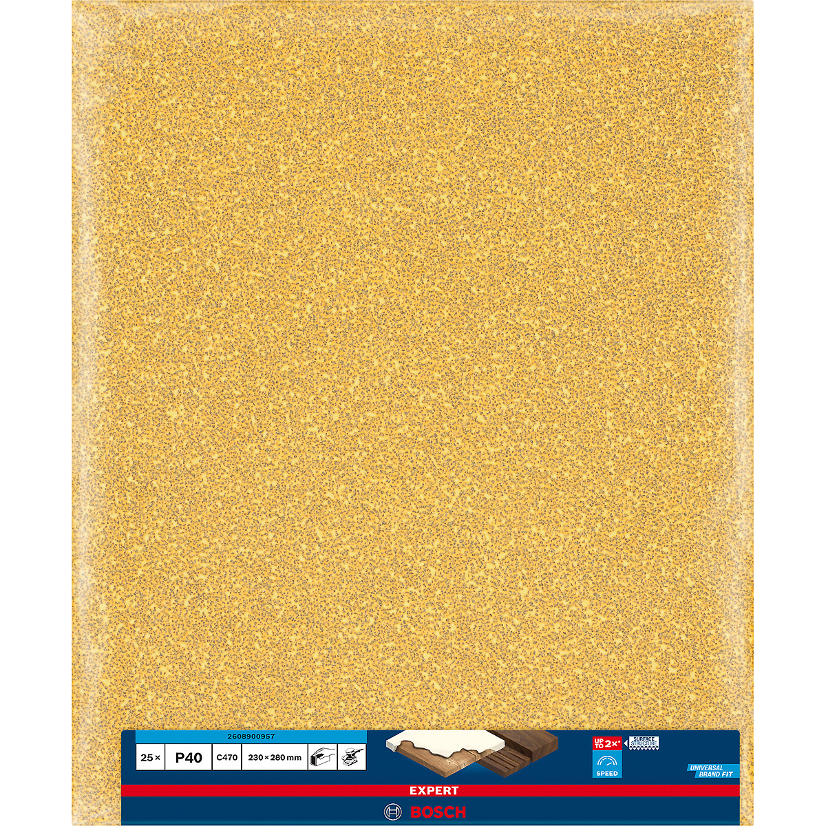 Bosch EXPERT C470 Schleifpapier zum Handschleifen