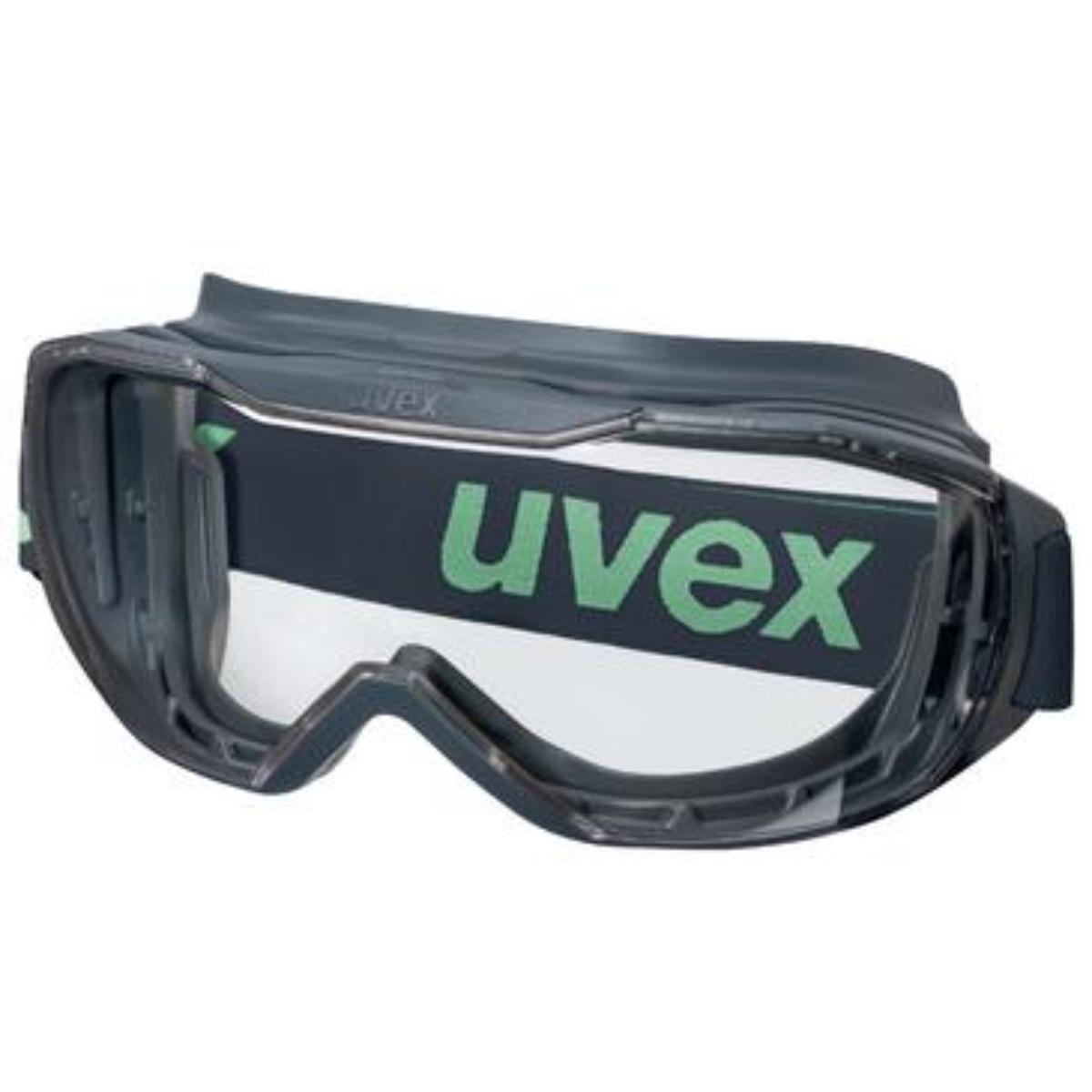 uvex Vollsichtbrille megasonic planet grau, grün, anthrazit, jade