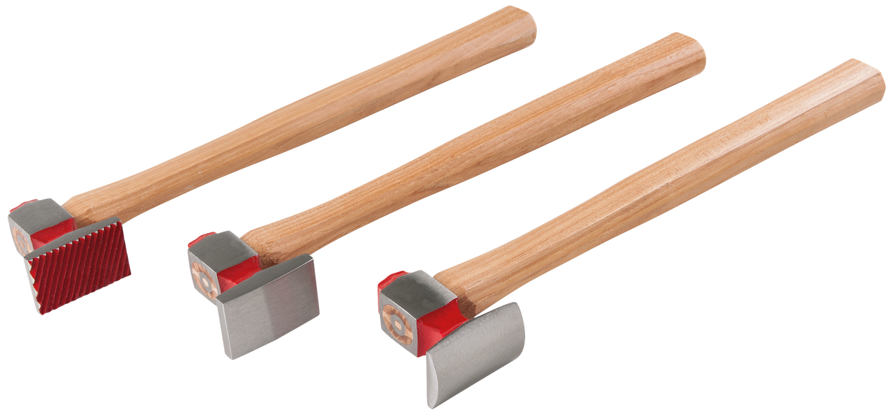 KS Tools Karosserie-Ausbeulhammer-Satz, 3-tlg