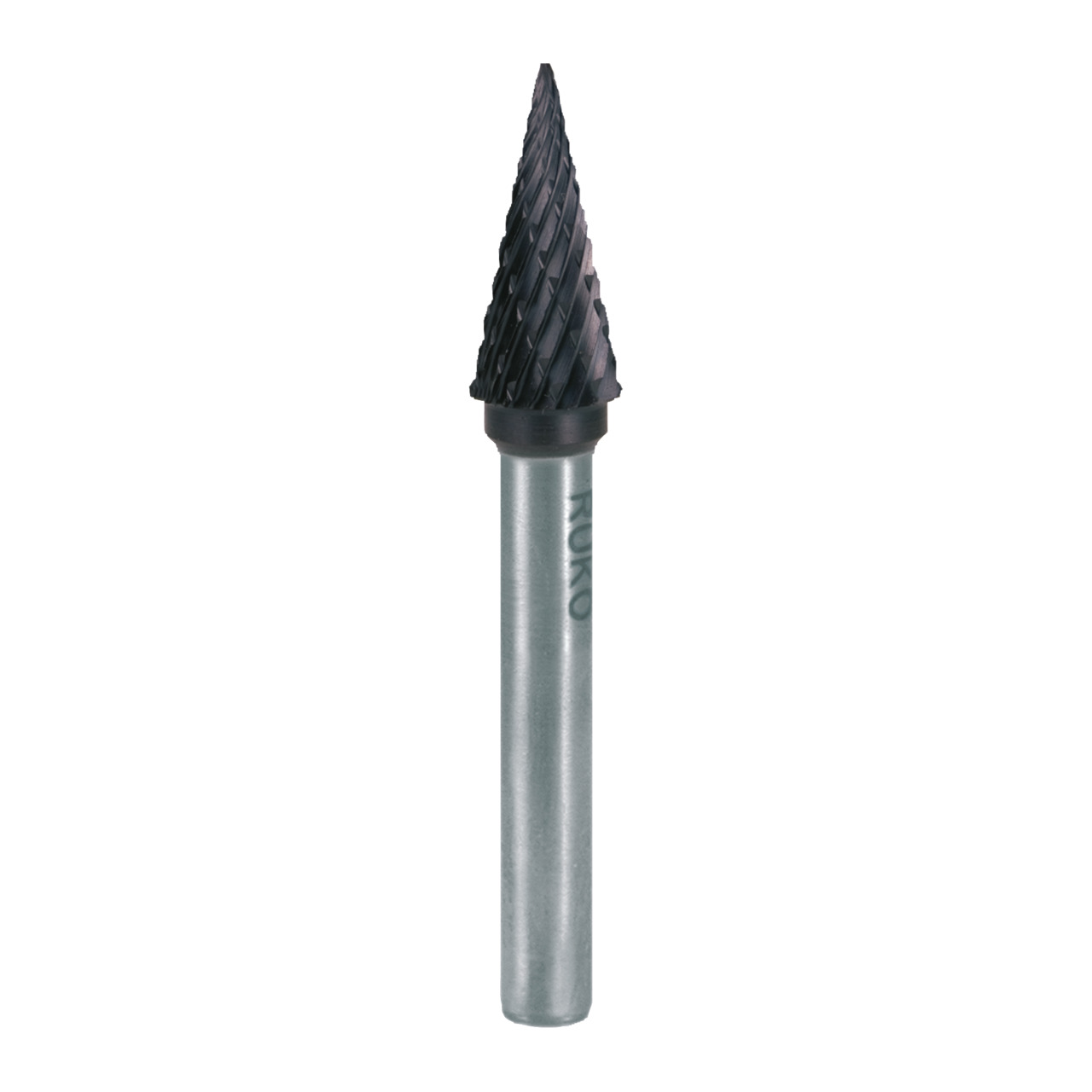 RUKO Hartmetall-Frässtift Form M Spitzkegel (SKM) - TiAlN