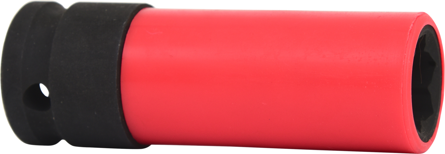 KS Tools Spezial-Alu-Felgen Sonderprofil-Kraft-Stecknuss für Mercedes, lang, 17 mm