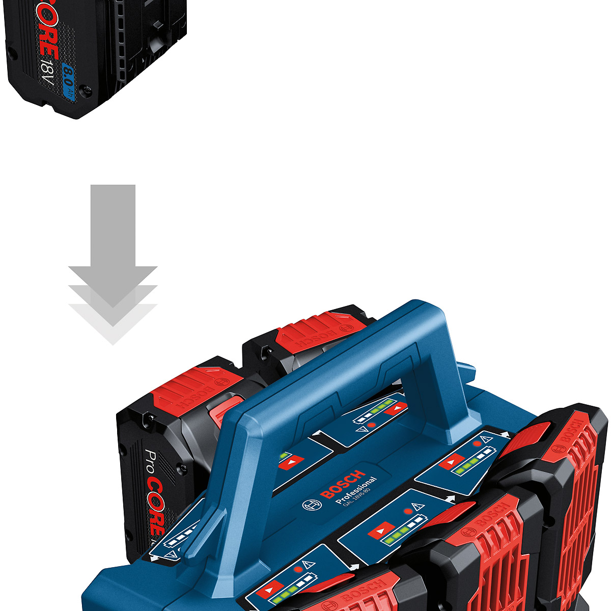 Bosch Ladegerät GAL 18V6-80