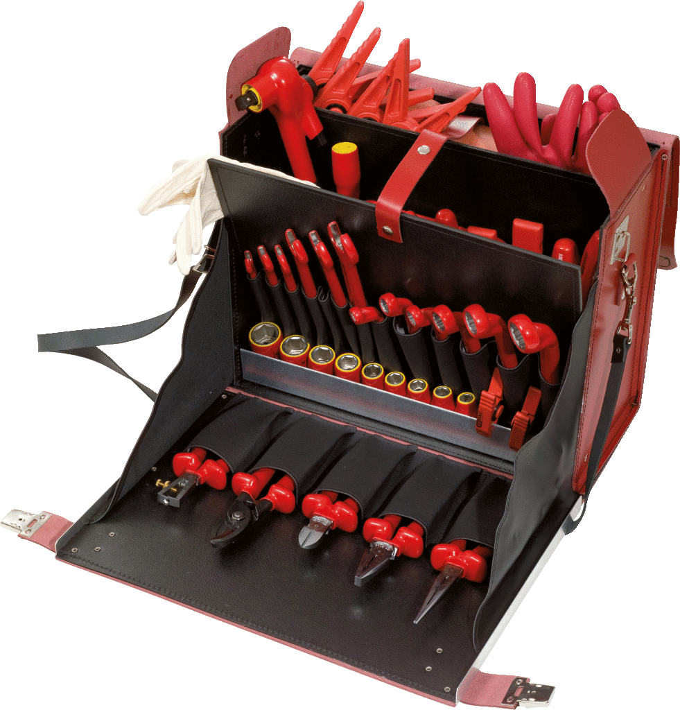 KS Tools Profi Elektriker-Werkzeugsatz, 53-tlg