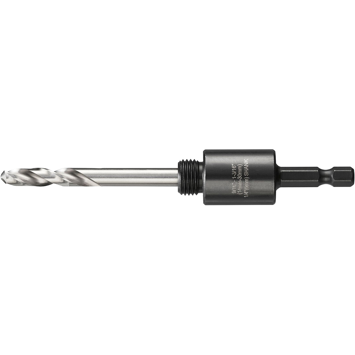 DEWALT Standard-Adapter für Lochsägen 6,35mm, 14-30mm