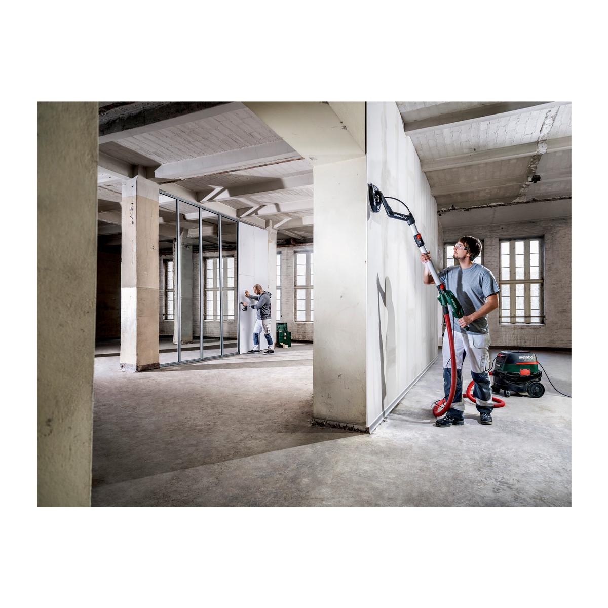 Metabo Langhalsschleifer LSV 5-225 Comfort mit variabler Längenverstellung - Kunststoffkoffer