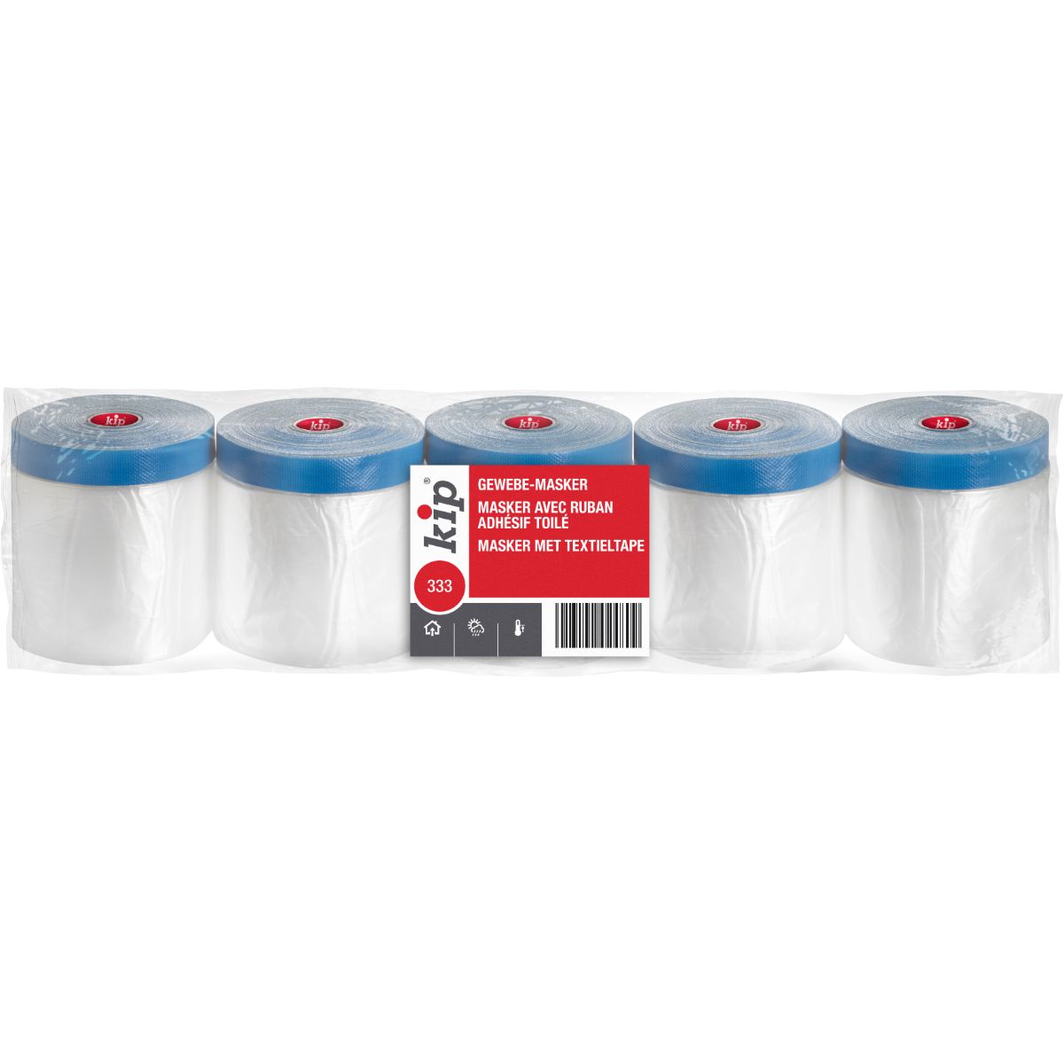Kip 333 Gewebemasker Premium Gewebeband