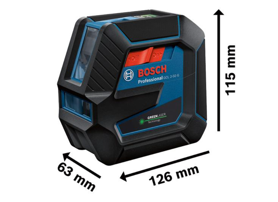 Bosch Kombilaser GCL 2-50 G mit Baustativ