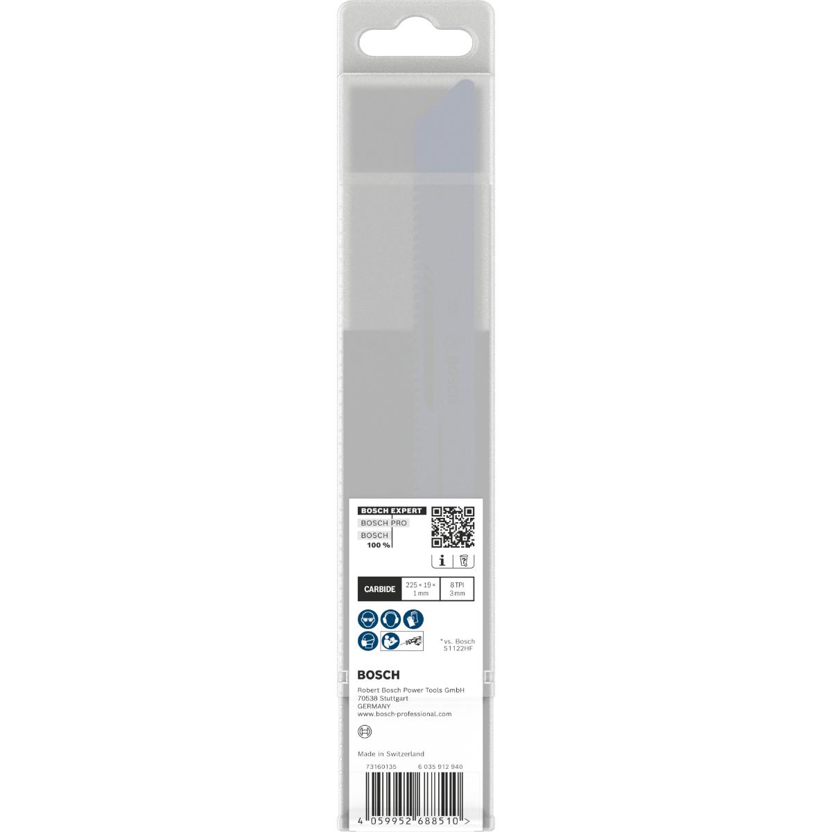 Bosch EXPERT Hard Nail Pallets S1123CHM Säbelsägeblatt, 10-Stück