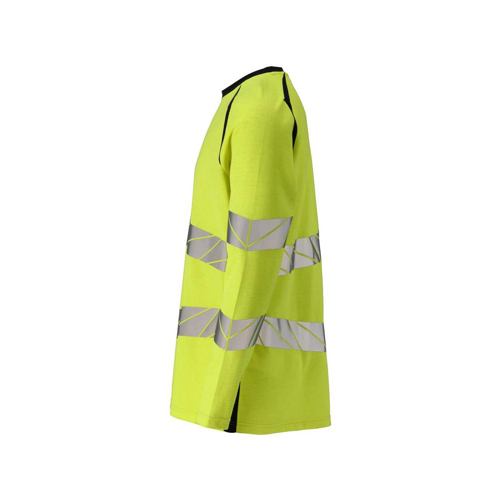 MASCOT Herren Langarmshirt Hi-vis Gelb / Schwarzblau
