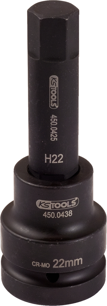 KS Tools 1" Kraft-Bit-Stecknuss Innensechskant