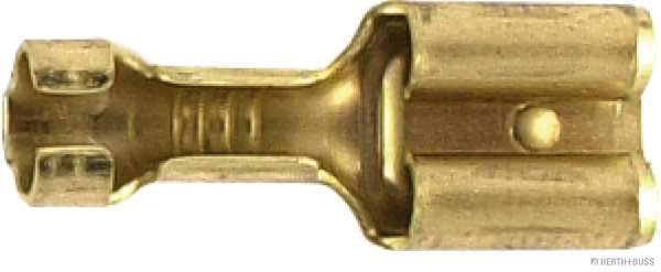 HERTH&BUSS Crimpverbinder, 6,3 mm, 1,5 - 2,5 mm², 10 Stück