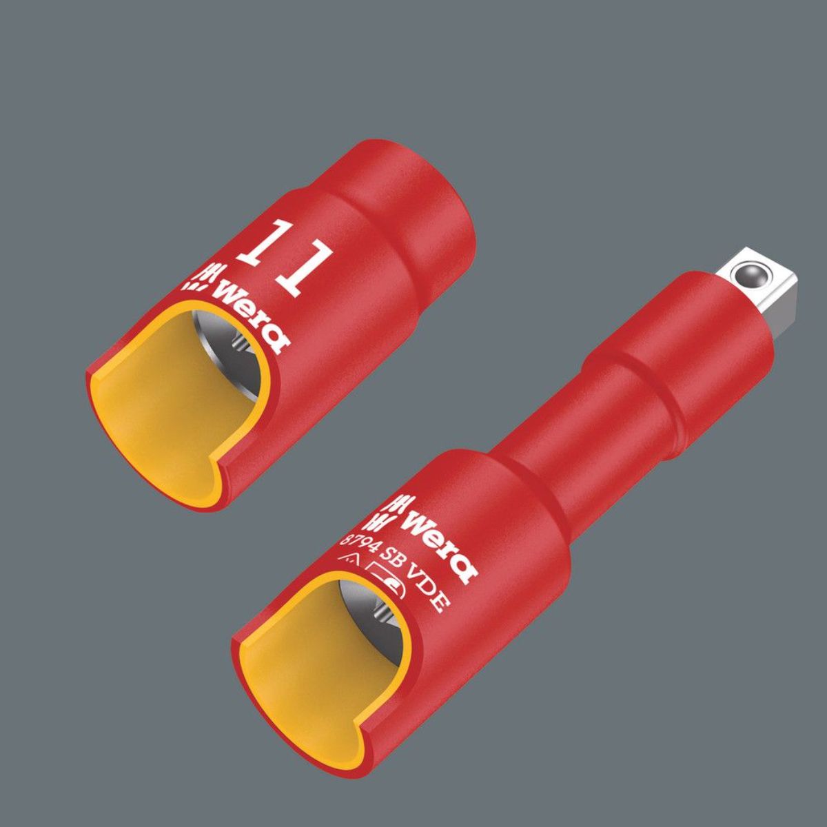 Wera 8790 B VDE Zyklop-Steckschlüsseleinsatz, isoliert, mit 3/8"-Antrieb
