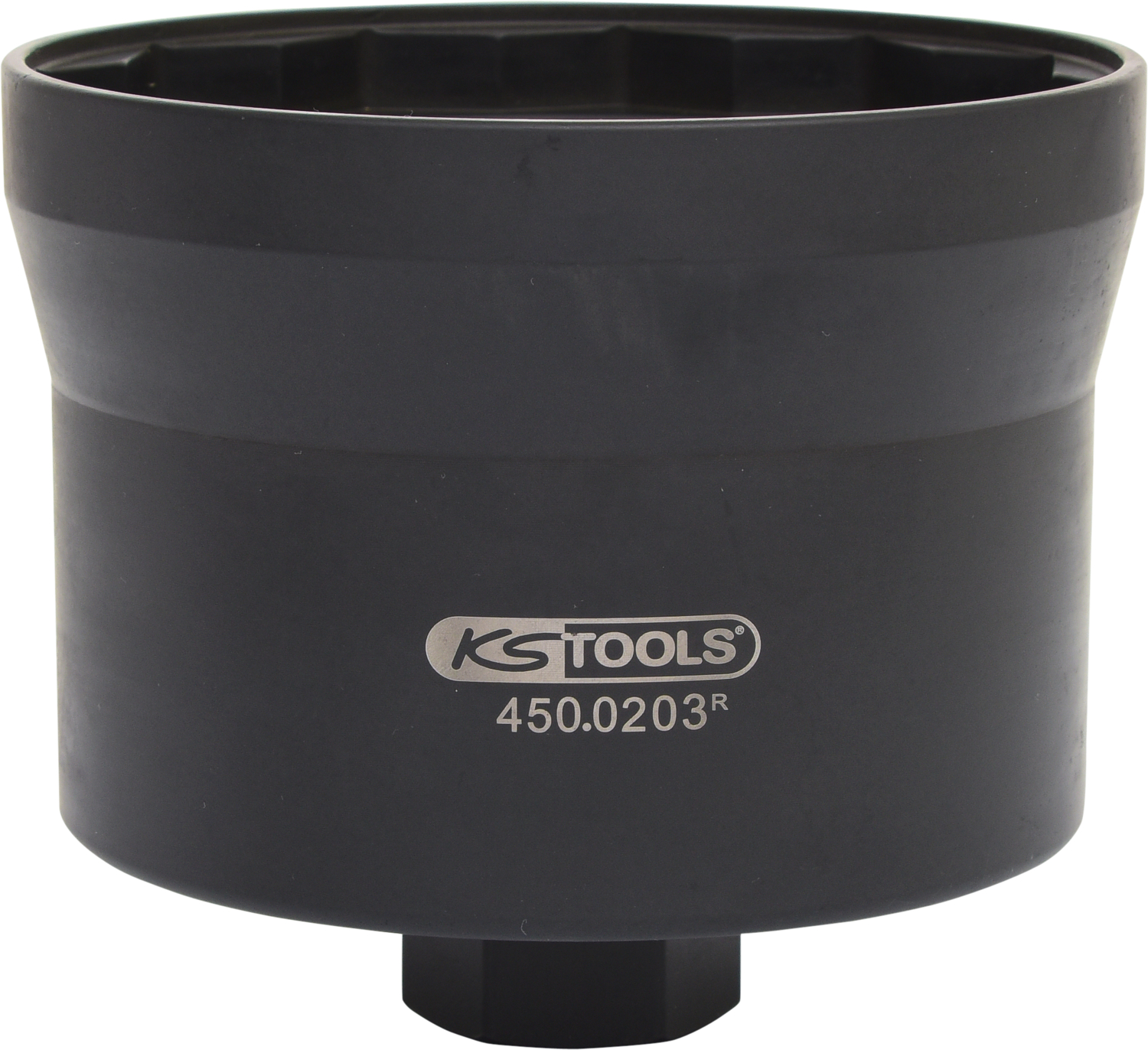 KS Tools Achsmuttern-Schlüssel mit Führungsbund für Iveco, 110mm