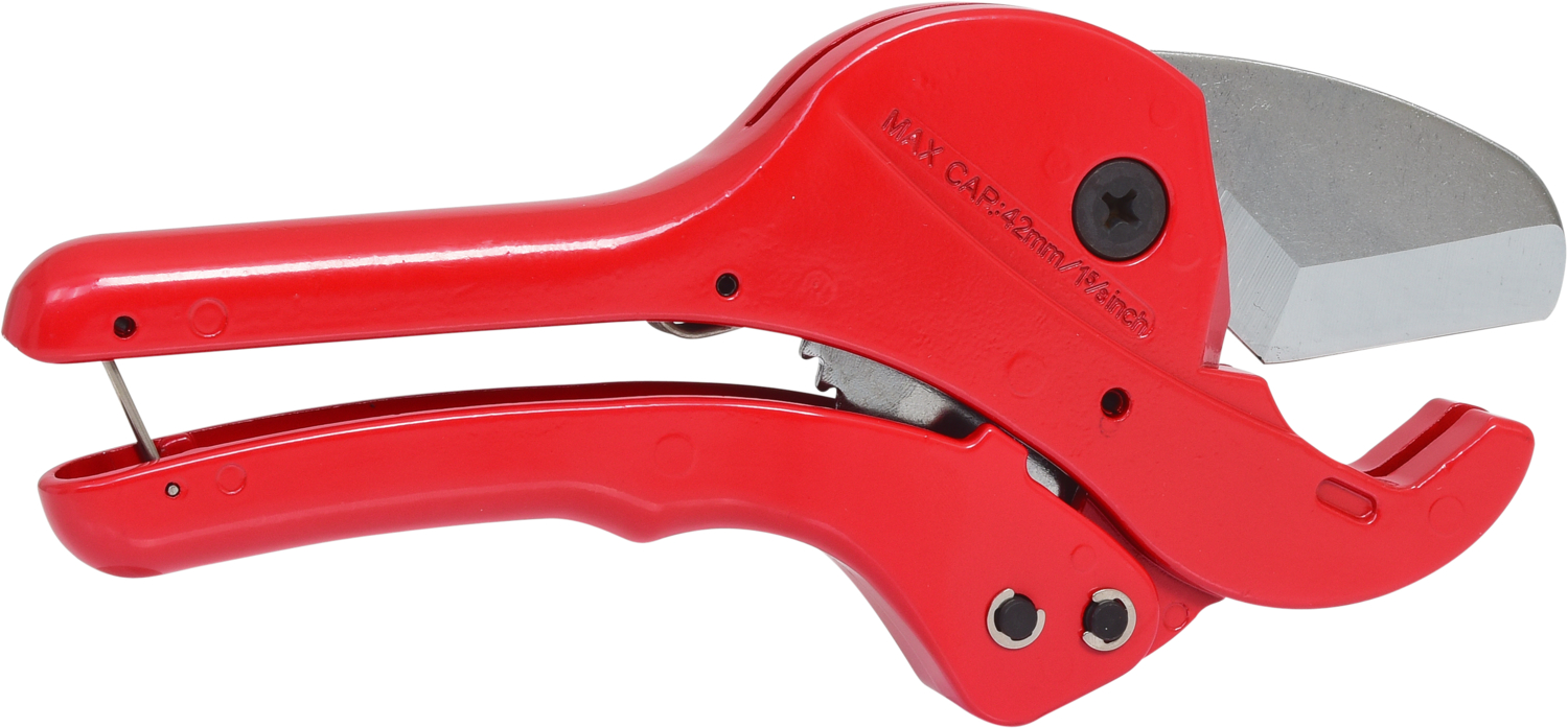 KS Tools Automatik-Kunststoff-Rohrschere 0-42mm, 230mm