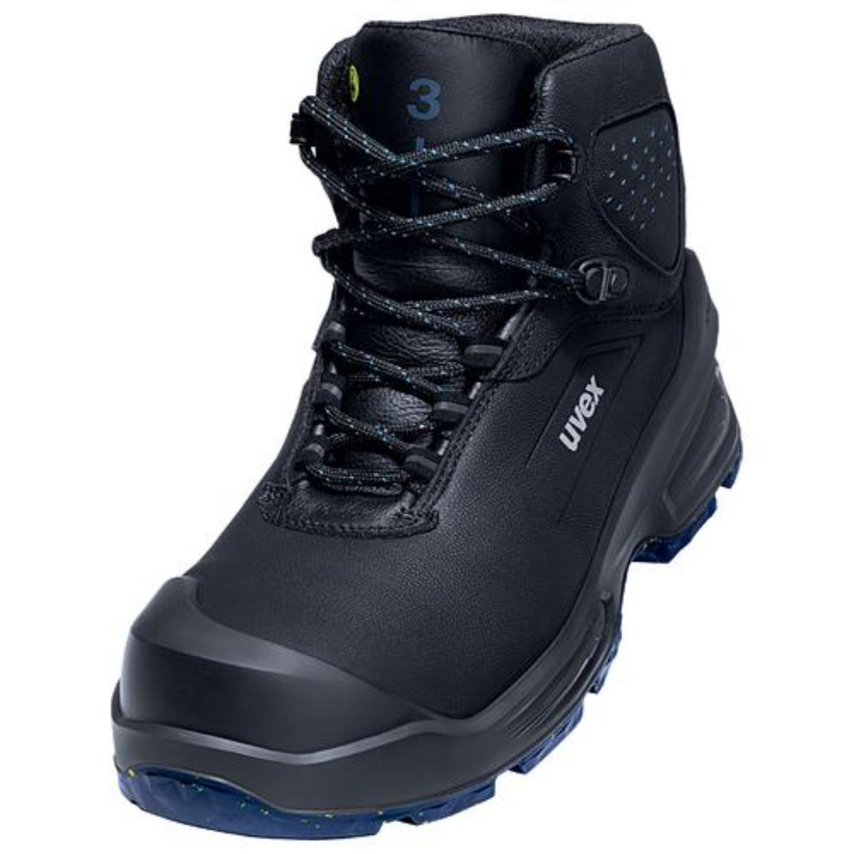 uvex 3 MACSOLE Sicherheitsschuh Stiefel S3, schwarz