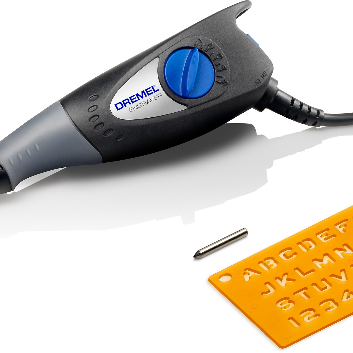 DREMEL Gravierer 290-1 Kompaktwerkzeug mit 1 Zubehör, 1 Schablone
