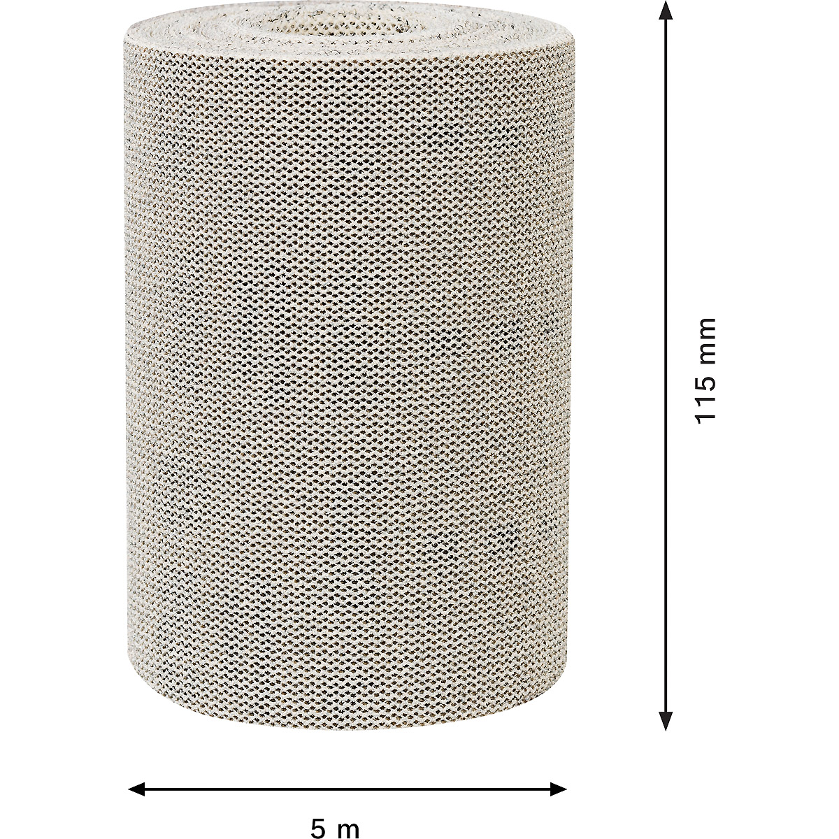 Bosch EXPERT M480 Schleifnetzrolle, Rollenlänge 5m, G 80
