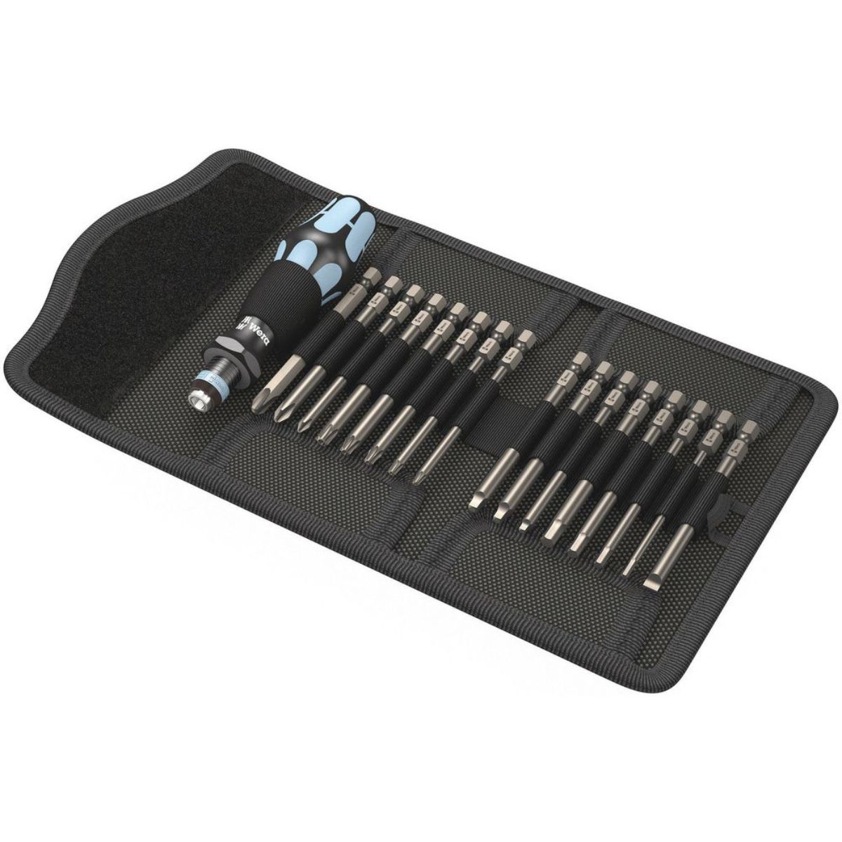 Wera Kraftform Kompakt 60, Edelstahl, Imperial, 17-teilig