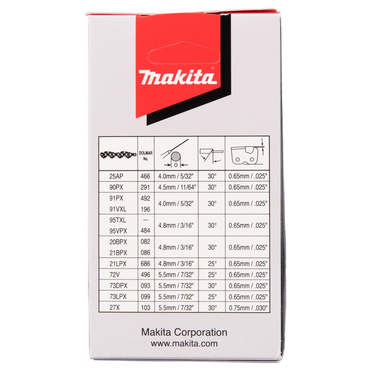 Makita Sägekette 73LPX 72TG 1,5mm 3/8 50cm VM