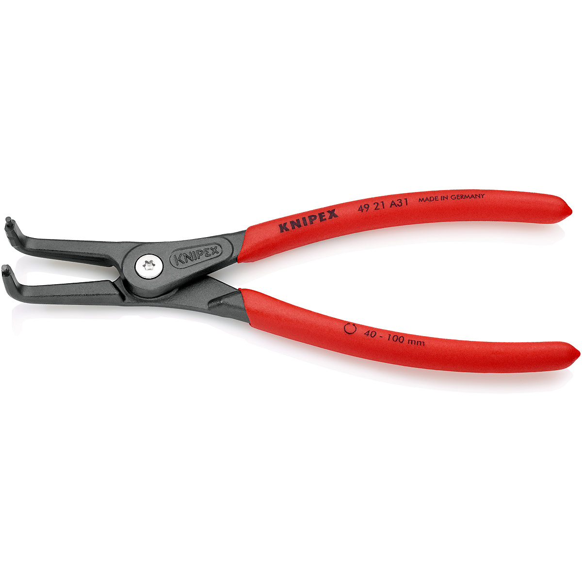 KNIPEX Präzision-Sicherungsringzange angewinkelt