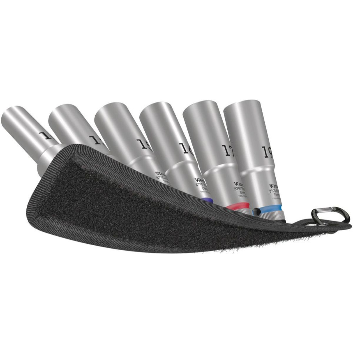 Wera Belt C Deep 1 Steckschlüsseleinsatz-Satz, 1/2"-Antrieb, 6-teilig
