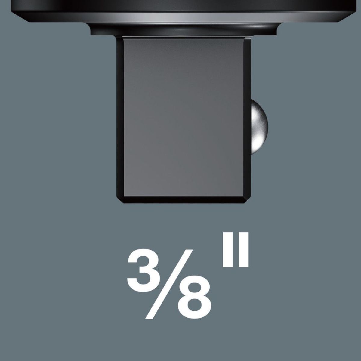 Wera 7772 B Einsteckknarre, umschaltbar, 9x12 mm