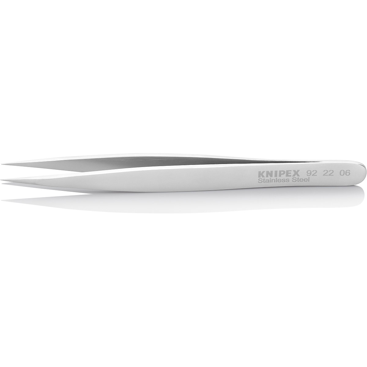 KNIPEX Universalpinzette Edelstahl glatt