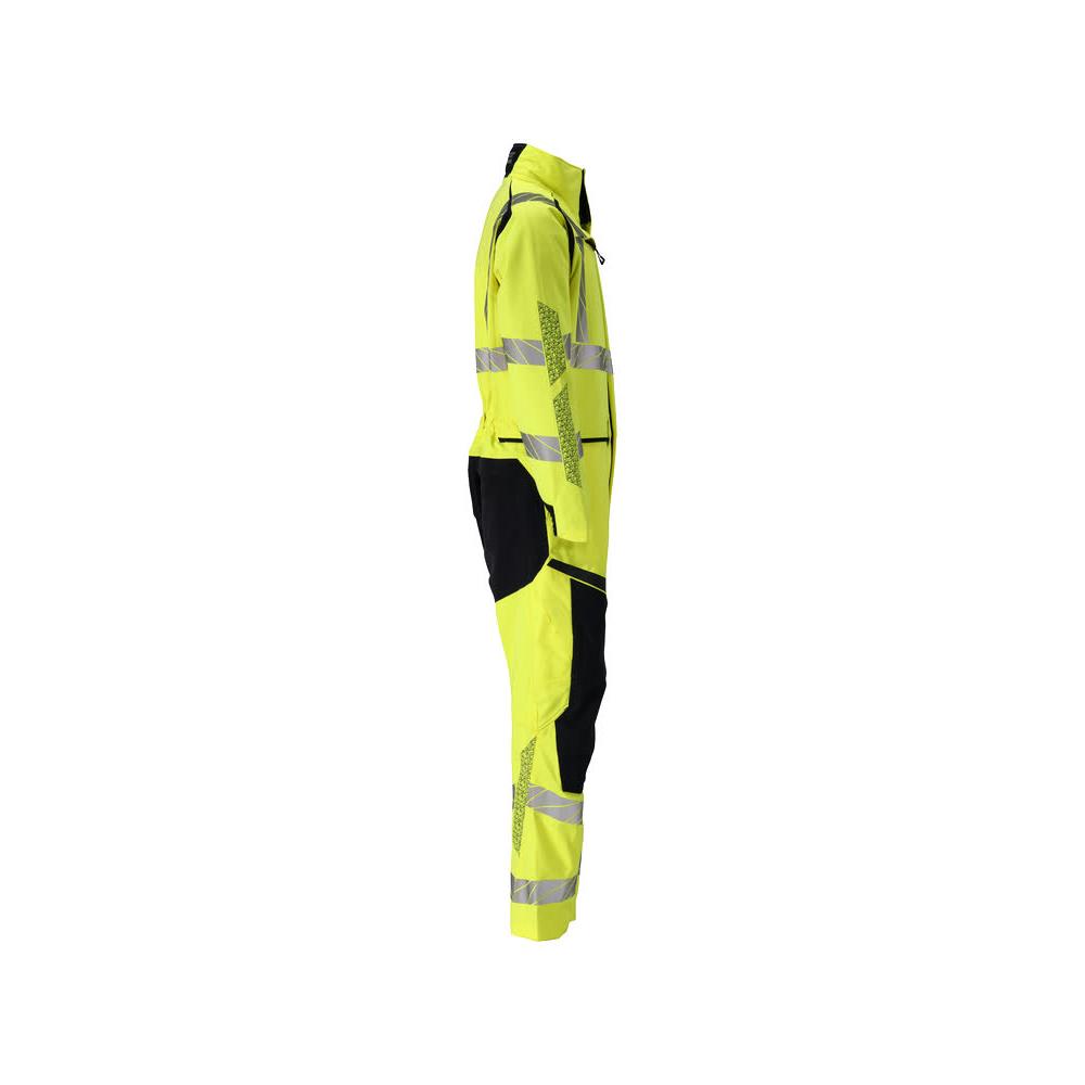 MASCOT Overall mit Knietaschen ACCELERATE MULTISAFE Gelb / Schwarzblau