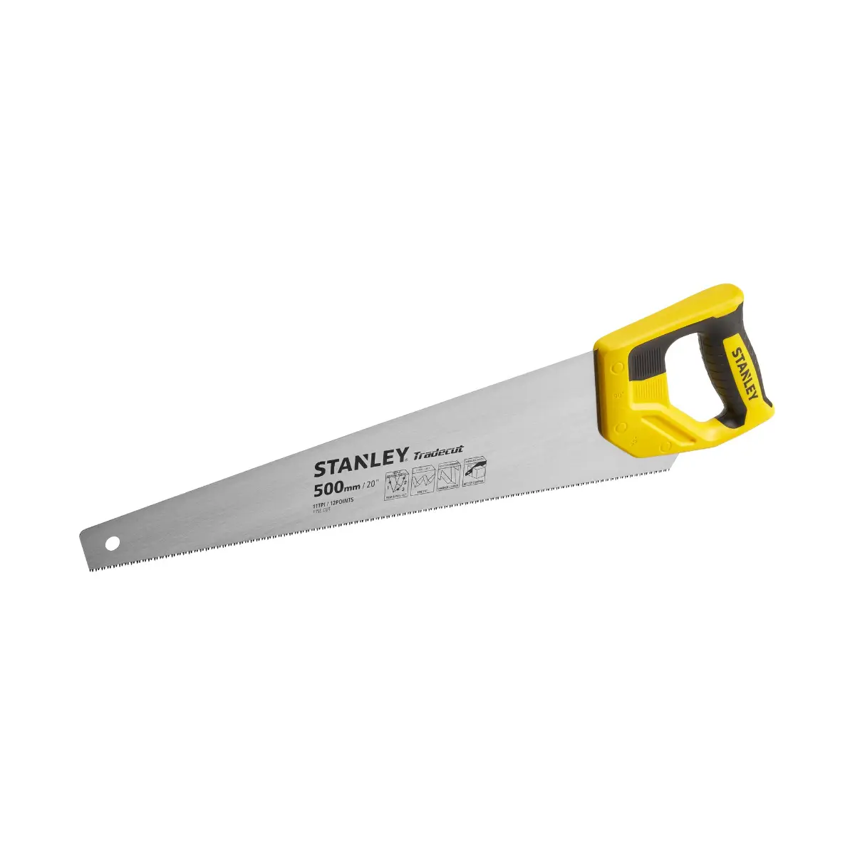 STANLEY Tradecut Holzsäge 20 Zoll / 500 mm 11 TPI