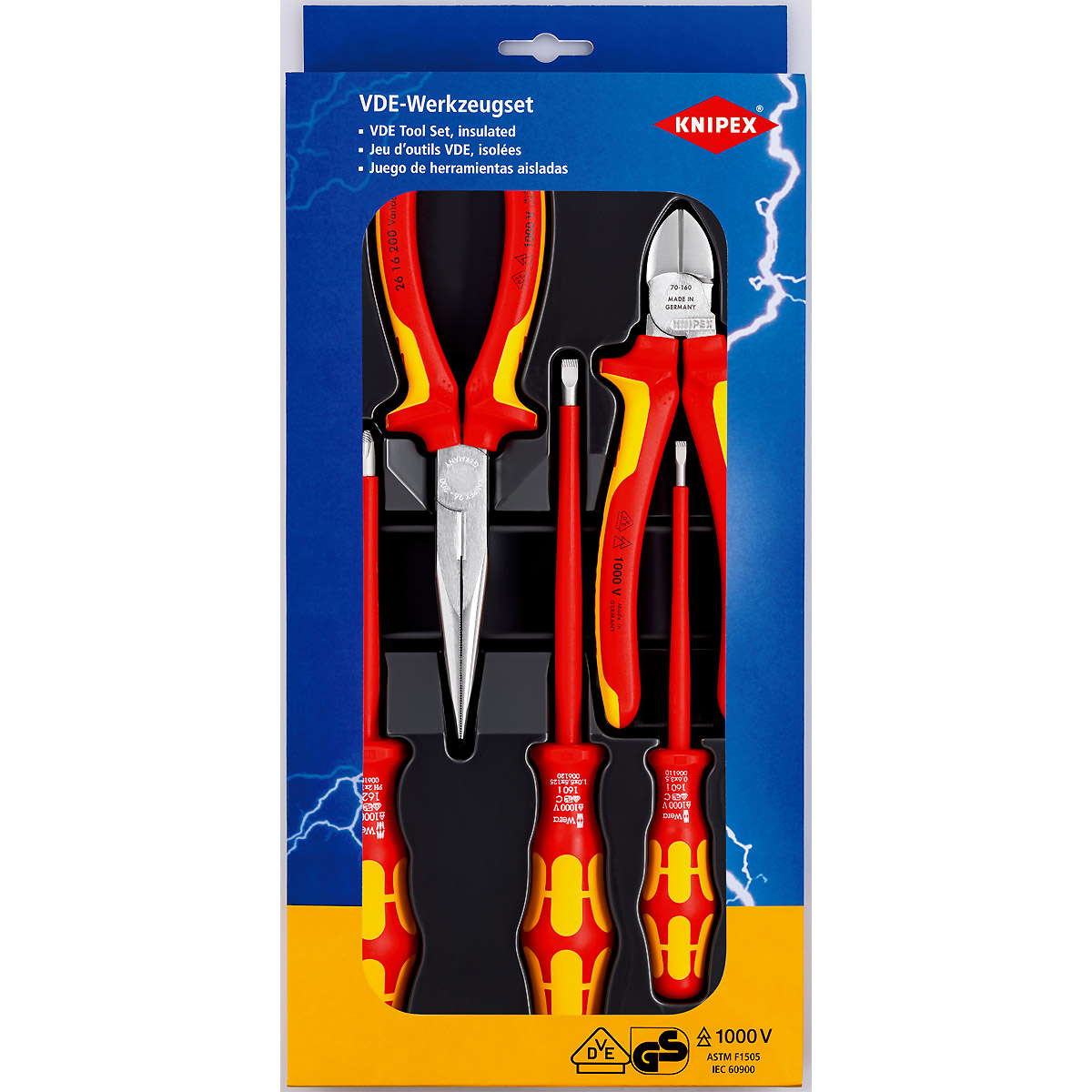 KNIPEX VDE-Werkzeugsatz 370 mm