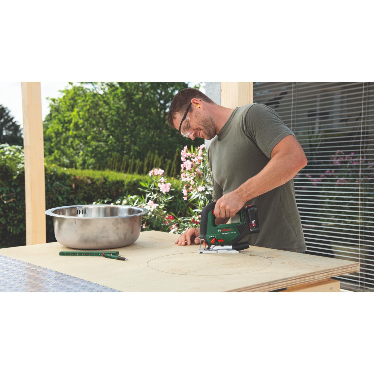 Bosch Akku-Stichsäge AdvancedSaw 18V-140,im Karton