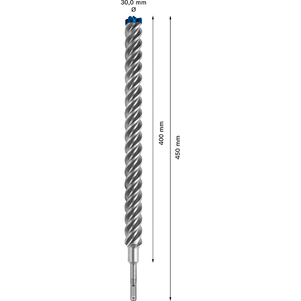 Bosch EXPERT SDS plus-7X Hammerbohrer, für Bohrhämmer ø 30 mm