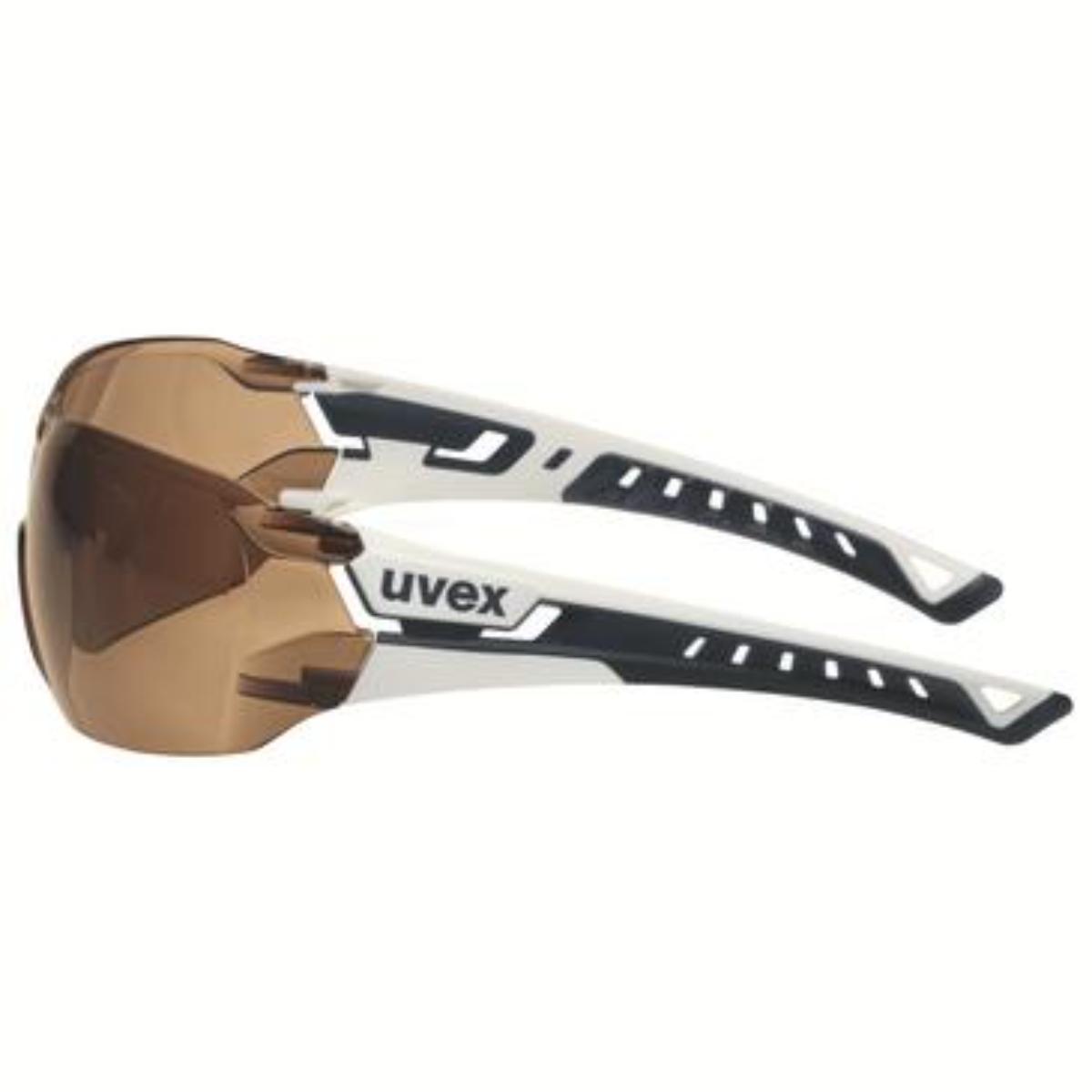 uvex Bügelbrille pheos nxt CBR23 weiß, schwarz