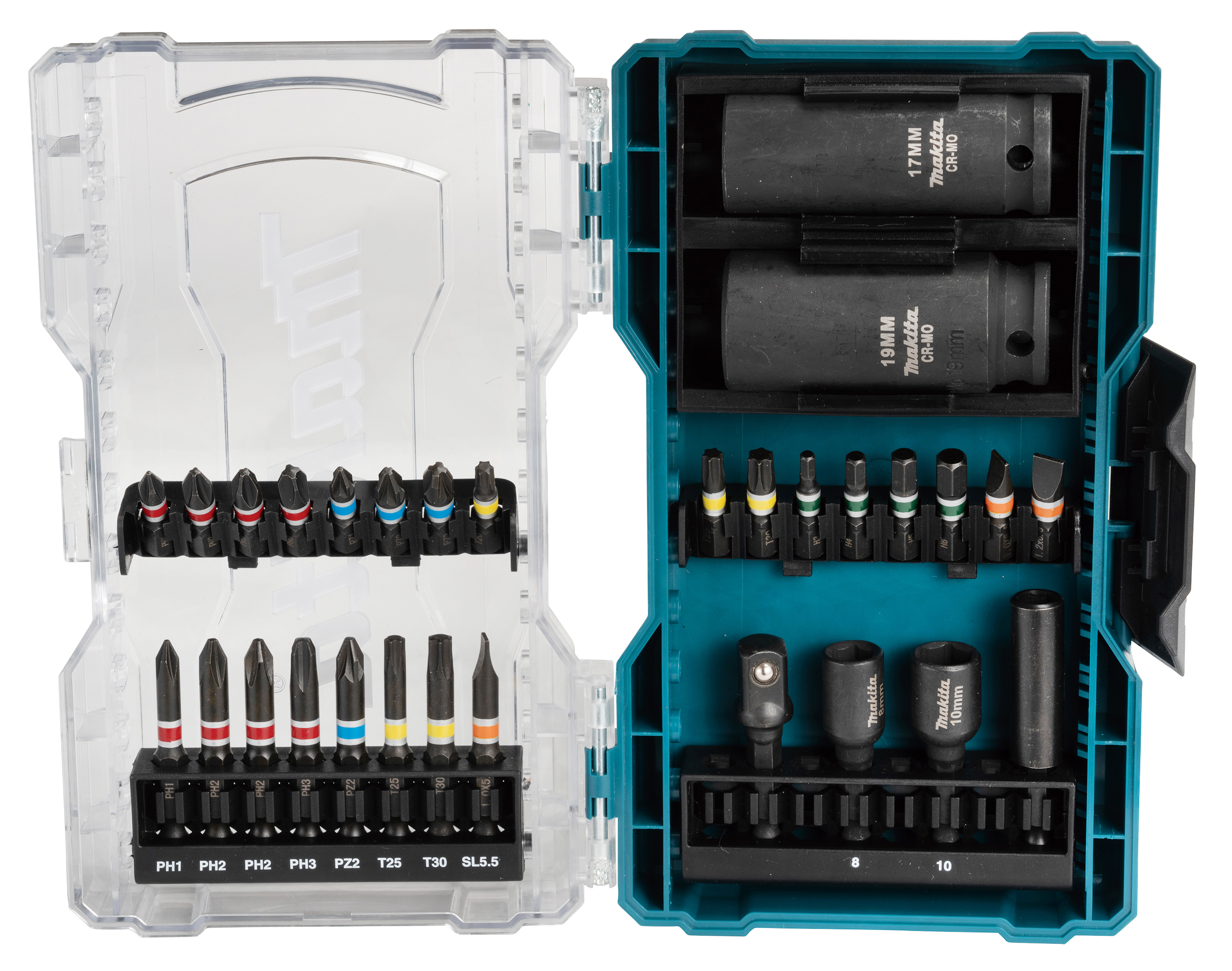 Makita Steckschlüssel-Bit-Set, 30-teilig - E-07060