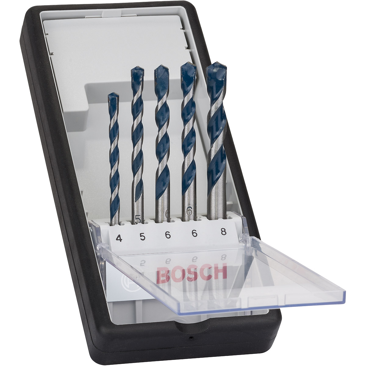 Bosch Betonbohrer-Robust-Line-Set CYL-5, Blue Granite, 5-teilig, 4 - 8 mm