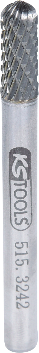 KS Tools HM Walzenrund-Frässtift Form C