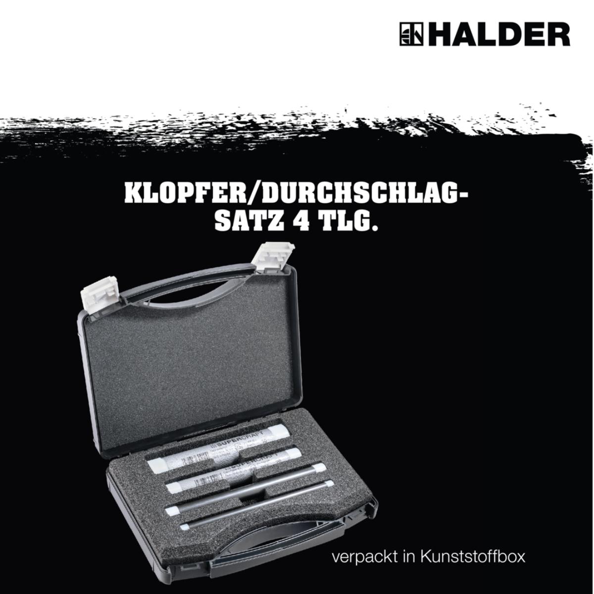 HALDER BOX - SET DURCHS/KLOPFER